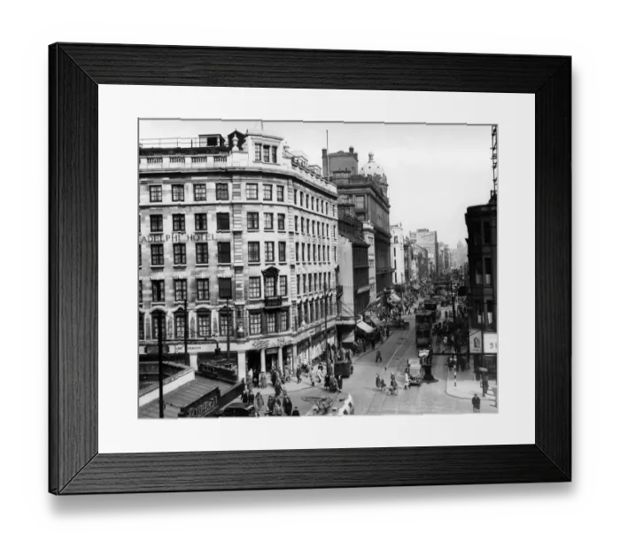 Framed Print : The Adelphi Hotel in Argyle Street, Glasgow