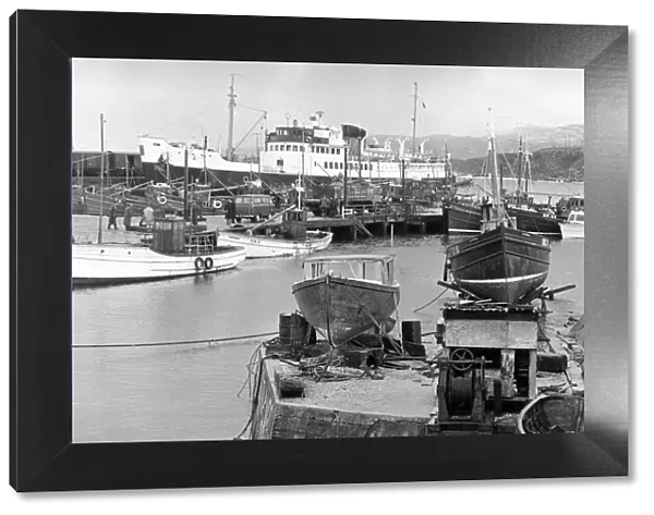 Mallaig Harbour 1961