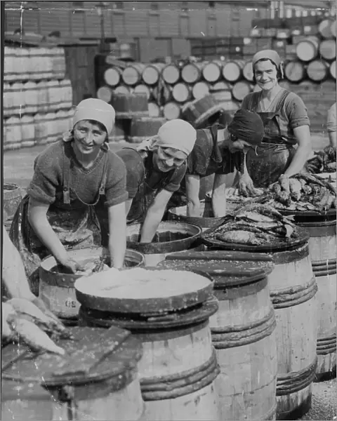 Fish packers in 1933