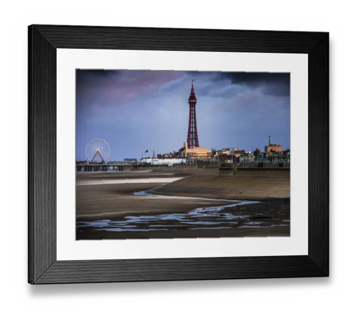 Framed Print : Blackpool seafront, Lancashire