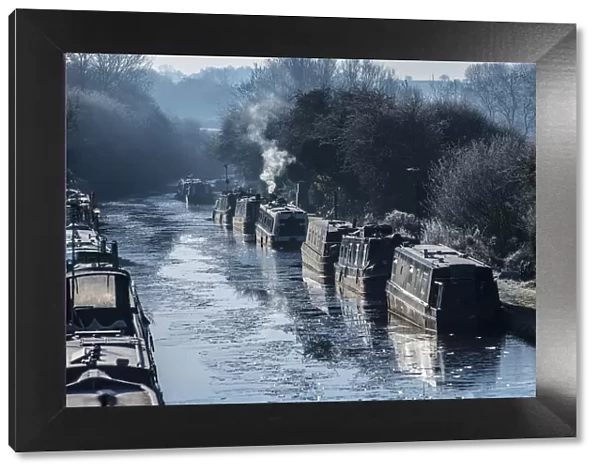 Barges on the Oxford Canal
