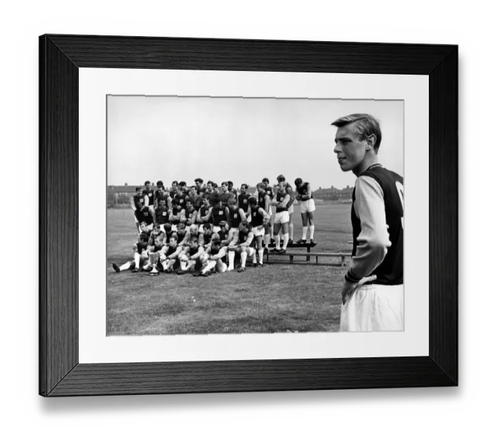 Framed Print : West Ham team group 1965 / 66 season Framed Print : West Ham team group 1965 / 66 season