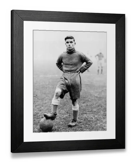 Framed Print : Alfred Mockridge, footballer with Leeds Utd FC Framed Print : Alfred Mockridge, footballer with Leeds Utd FC