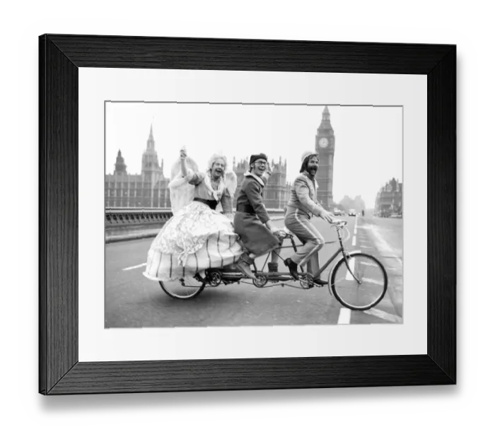 Framed Print : The Goodies Tim Brooke-Taylor, Graeme Garden and Bill Oddie Framed Print : The Goodies Tim Brooke-Taylor, Graeme Garden and Bill Oddie