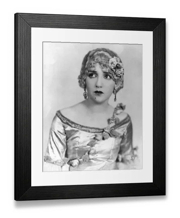 Framed Print : Bebe Daniels as Princess Henrietta in film Monsieur Beaucaire Framed Print : Bebe Daniels as Princess Henrietta in film Monsieur Beaucaire