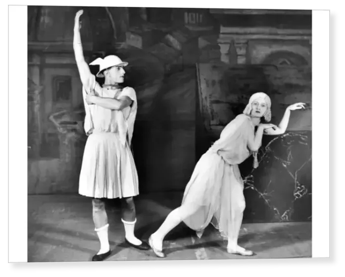 Print : Dancers in 1927 Print : Dancers in 1927