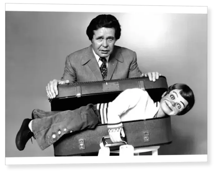 Print : Back in the case! Ventriloquists dummy Print : Back in the case! Ventriloquists dummy