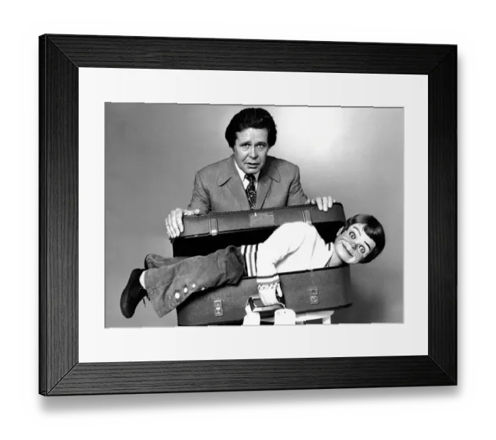 Framed Print : Back in the case! Ventriloquists dummy Framed Print : Back in the case! Ventriloquists dummy