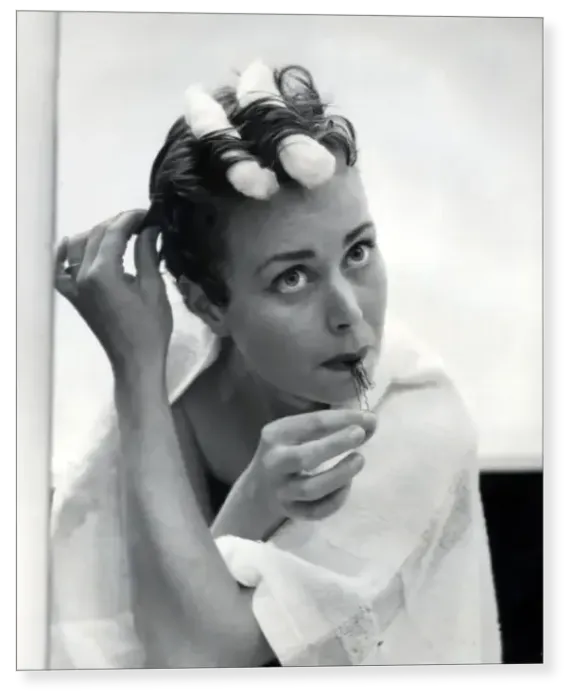 Print : Hair curlers Print : Hair curlers