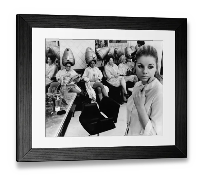 Framed Print : Hair Salon Framed Print : Hair Salon