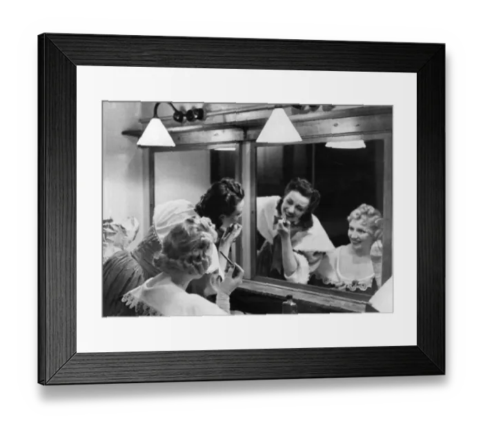 Framed Print : Dancers backstage Framed Print : Dancers backstage