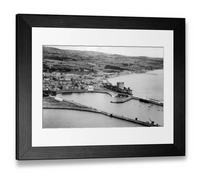 Framed Print : Carrickfergus castle in County Antrim N. Ireland Framed Print : Carrickfergus castle in County Antrim N. Ireland