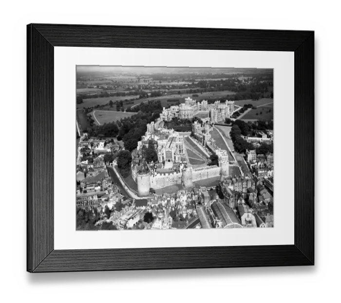 Framed Print : Windsor Castle from the Air Framed Print : Windsor Castle from the Air