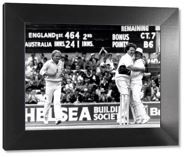 England v Australia 6th test at the Oval 1985