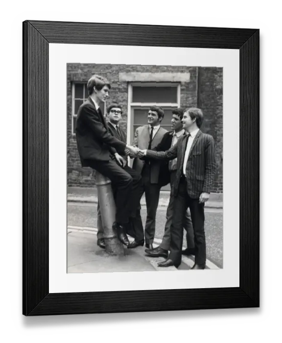 Framed Print : Elton John with his early group Bluesology Framed Print : Elton John with his early group Bluesology