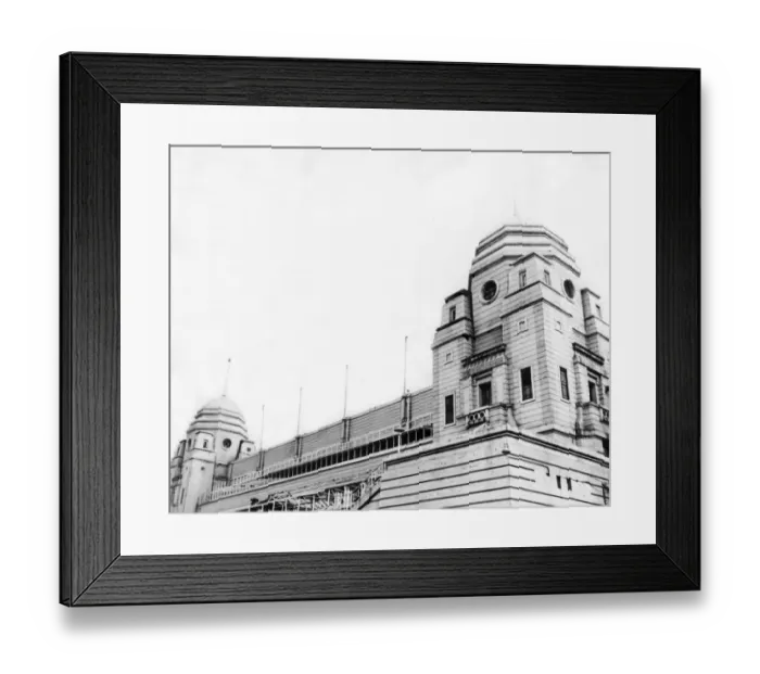 Framed Print : The Twin Towers of Wembley 1988 Framed Print : The Twin Towers of Wembley 1988