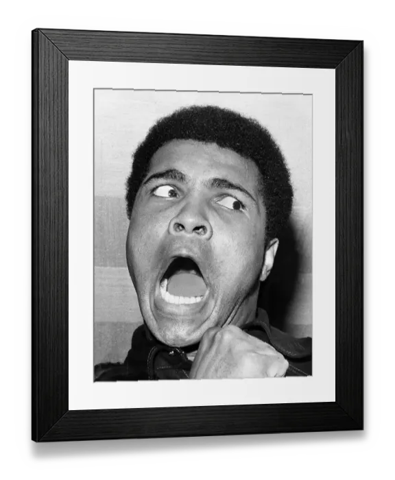 Framed Print : Muhammad Ali Framed Print : Muhammad Ali