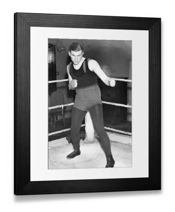 Framed Print : Tommy Farr in 1936 Framed Print : Tommy Farr in 1936