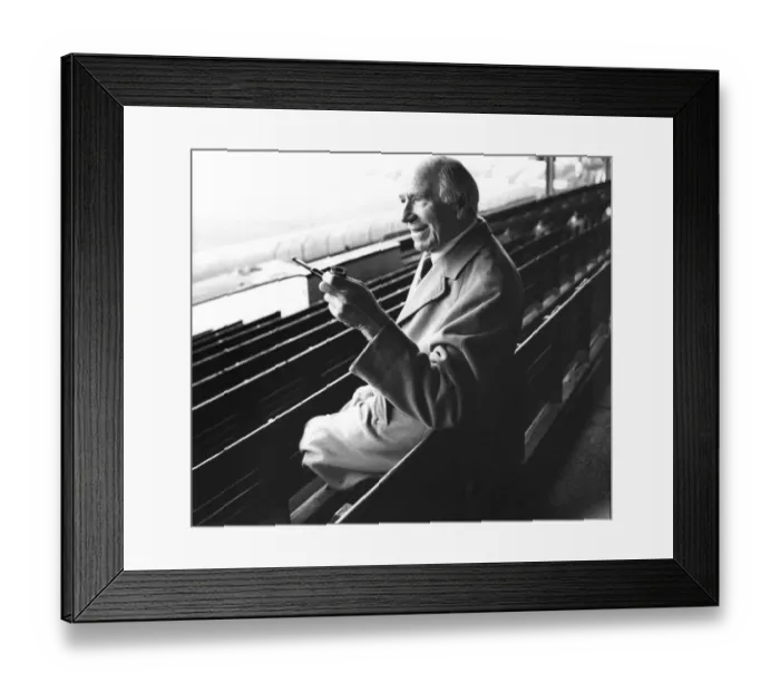 Framed Print : Sir Matt Busby Former Manager of Manchester United Framed Print : Sir Matt Busby Former Manager of Manchester United