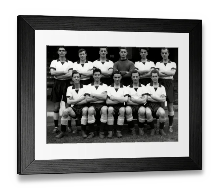 Framed Print : Rotherham United FC 1954  /  55 Back Row L to R: S. McLaren F. Davis