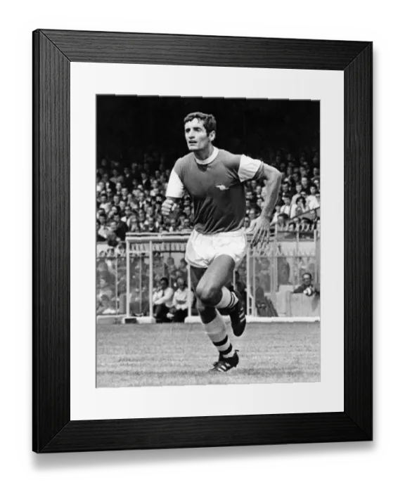 Framed Print : Frank McLintock in action for Arsenal Framed Print : Frank McLintock in action for Arsenal