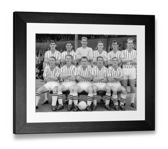 Framed Print : Hearts FC team group 1961 Framed Print : Hearts FC team group 1961