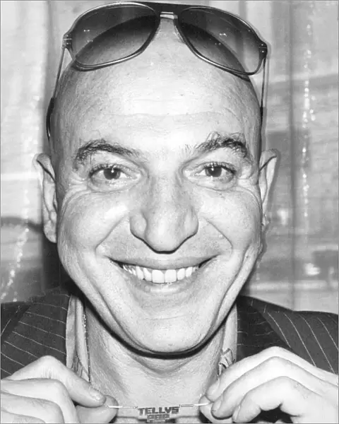 Actor Telly Savalas in 1976