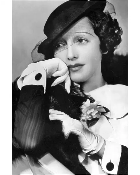 Actress Bebe Daniel in 1935