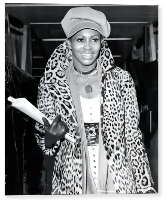 Print : Tina Turner in 1970 Print : Tina Turner in 1970