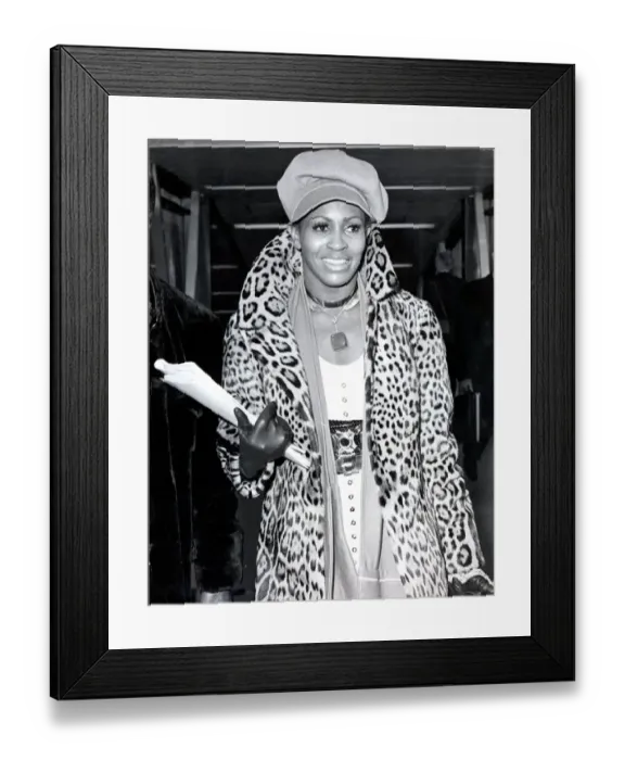 Framed Print : Tina Turner in 1970 Framed Print : Tina Turner in 1970