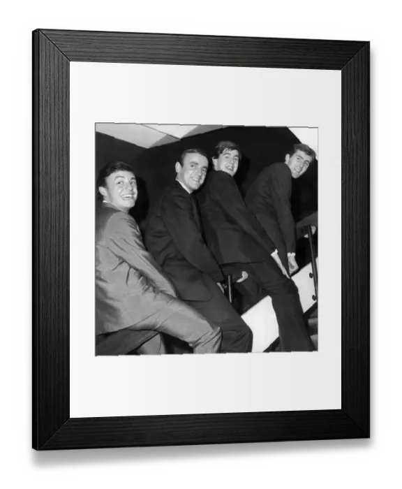Framed Print : Gerry and the Pacemakers in 1964 Framed Print : Gerry and the Pacemakers in 1964