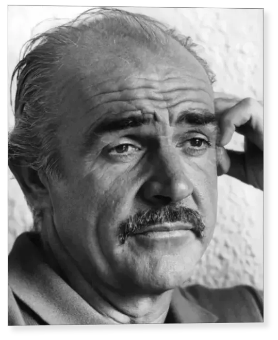 Print : Sean Connery in Spain, 1983 Print : Sean Connery in Spain, 1983