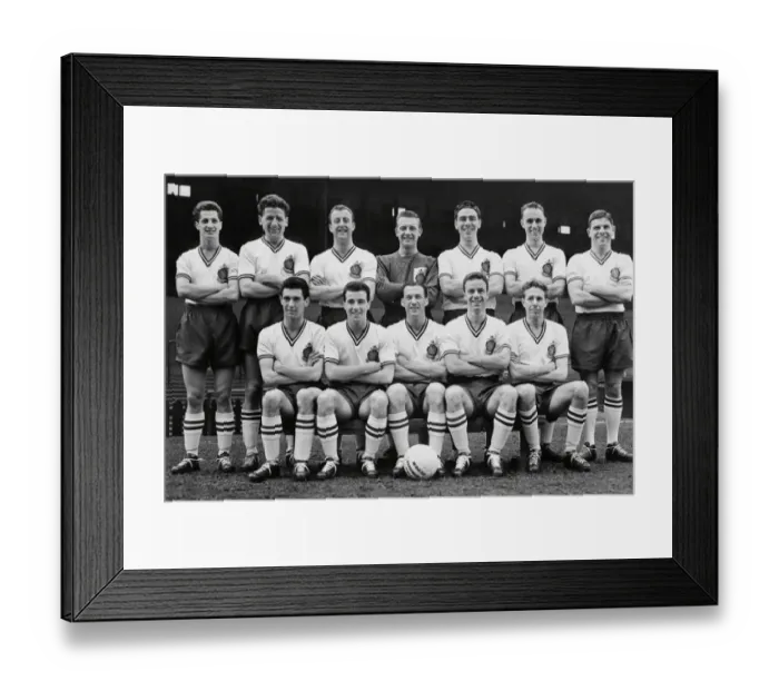 Framed Print : Bolton Wanderers Football Club, March 1958 Framed Print : Bolton Wanderers Football Club, March 1958