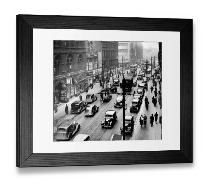 Framed Print : Deansgate, Manchester 1937 Framed Print : Deansgate, Manchester 1937