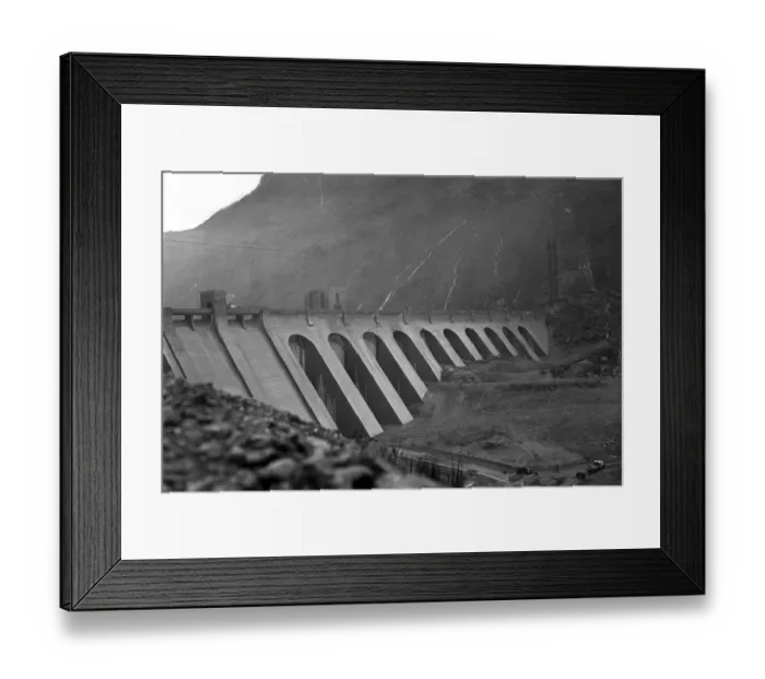 Framed Print : The Loch Sloy Hydro Electric Scheme Framed Print : The Loch Sloy Hydro Electric Scheme