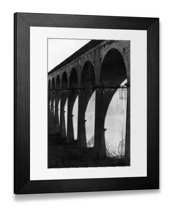 Framed Print : Digswell Viaduct 1935 Framed Print : Digswell Viaduct 1935