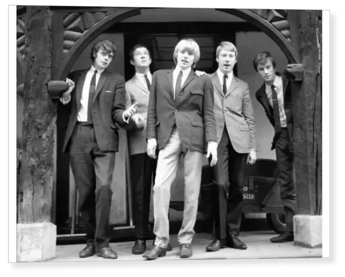 Print : The Yardbirds 1964 Print : The Yardbirds 1964