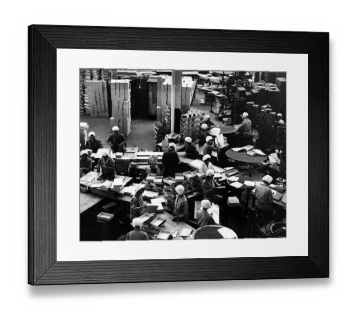 Framed Print : Frys Cocoa and Chocolate works Framed Print : Frys Cocoa and Chocolate works