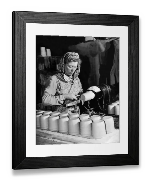 Framed Print : The Portobello Potteries of A. W. Buchan & Co Framed Print : The Portobello Potteries of A. W. Buchan & Co