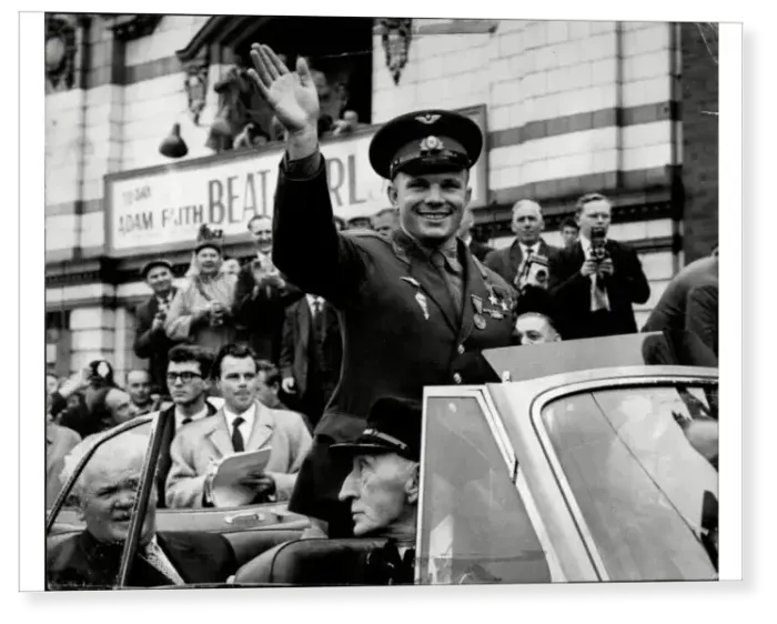 Print : Russian Astronaut Yuri Gagarin Print : Russian Astronaut Yuri Gagarin