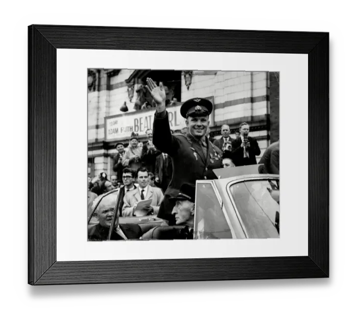 Framed Print : Russian Astronaut Yuri Gagarin Framed Print : Russian Astronaut Yuri Gagarin
