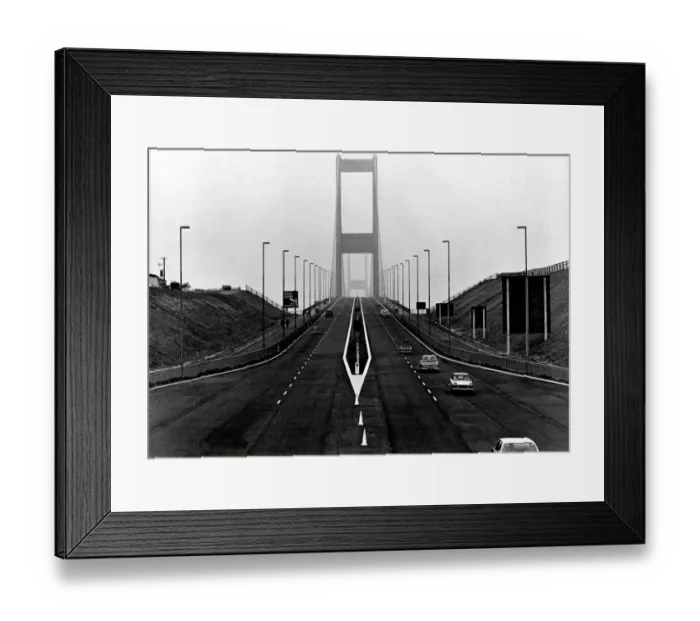 Framed Print : The Severn Bridge 1966 Framed Print : The Severn Bridge 1966