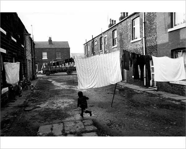 Street scene in Littleborough in Lancashire