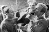 Bobby Moore after winning the World Cup 1966 Photo Cushion