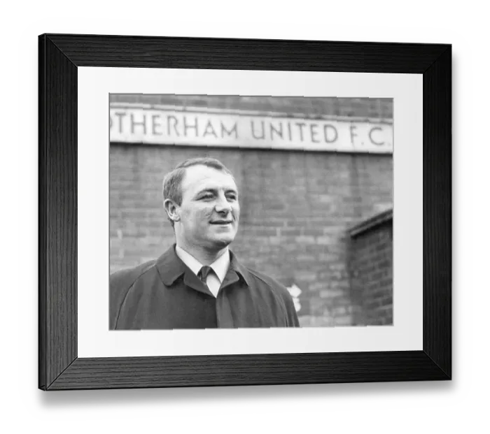 Framed Print : Tommy Docherty in 1967 Framed Print : Tommy Docherty in 1967
