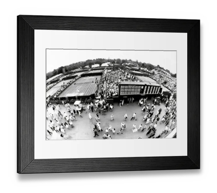 Framed Print : Wimbledon in 1988 Framed Print : Wimbledon in 1988