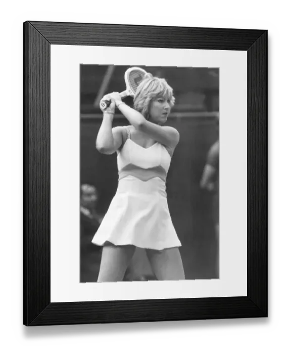 Framed Print : Chris Evert Framed Print : Chris Evert