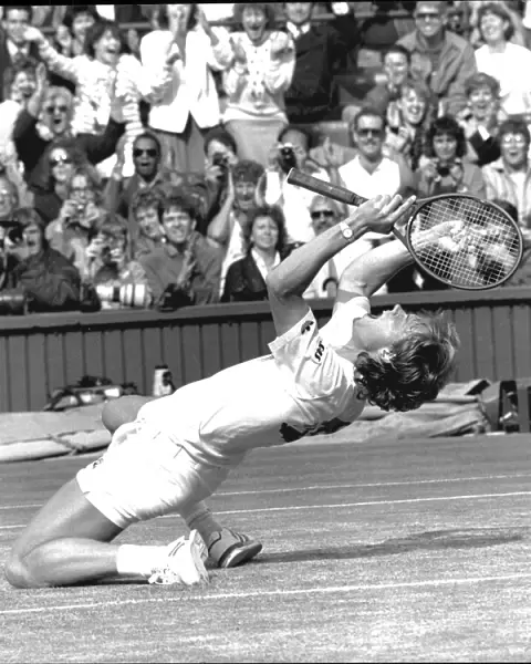Stefan Edberg wins Wimbledon 1988