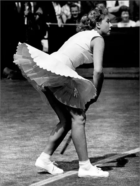 Lea Pericoli, Italian Tennis Player at Wimbledon