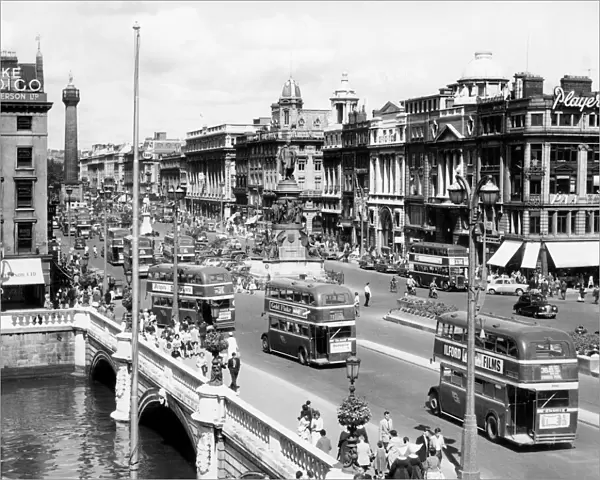 O Connell Street in Dublin 1963
